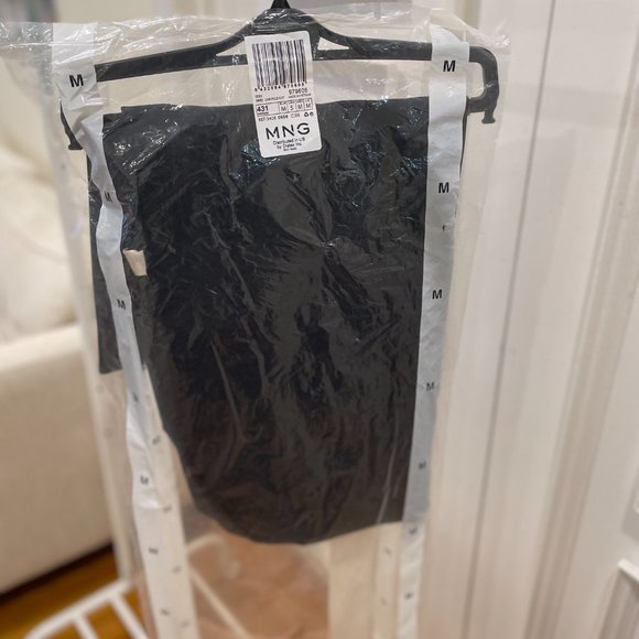 Mango Black Jumpsuit with White Belt (Retail: $99) - Picture 8 of 8